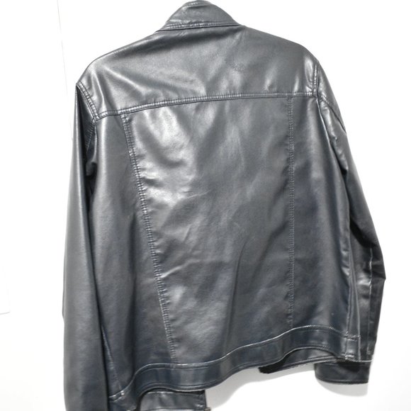 Armani Emporior Faux Leather Jacker - Picture 6 of 6